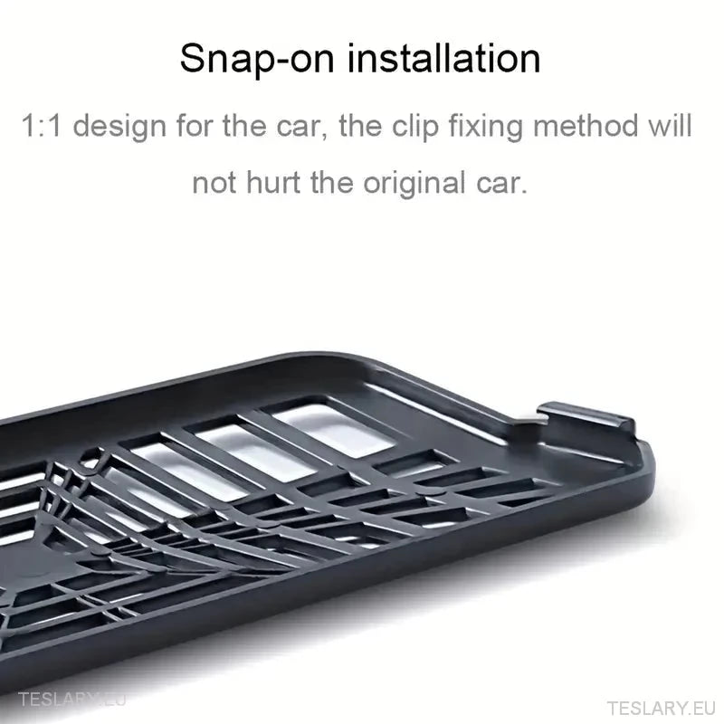Tesla 3 Highland Under Seat Air Outlet Cover Plaid Style ( 2 Pieces )