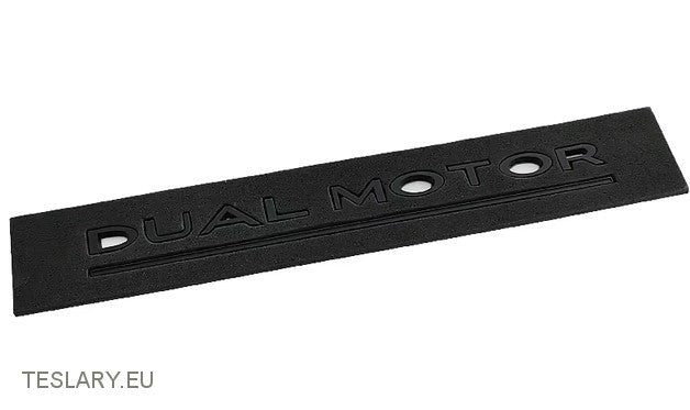 Tesla Model 3/Y Dual Motor Logo Emblem Black , Red , Chrome , Gold