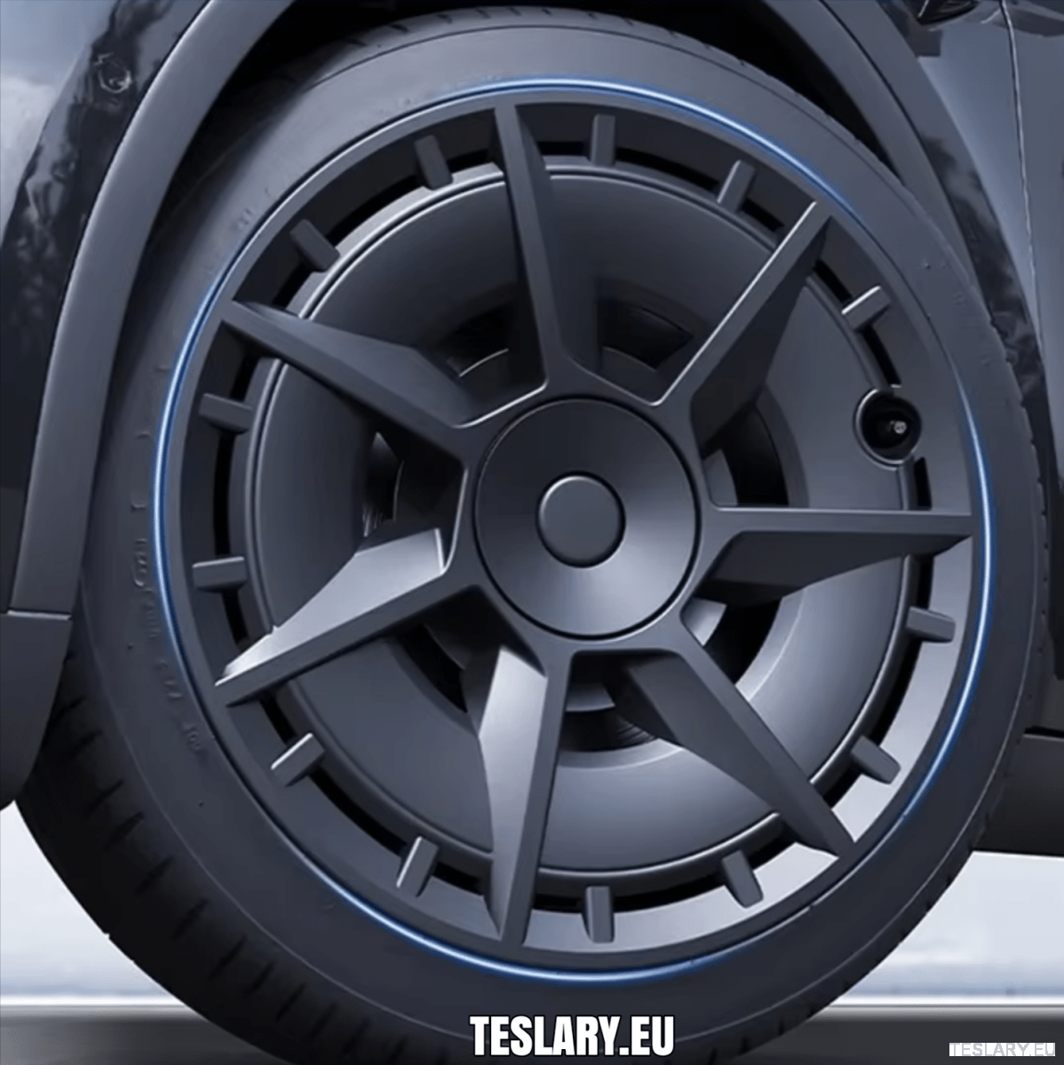 TESLA MODEL Y 19" UNIQUE S7 FULL COVER WHEEL HUBS