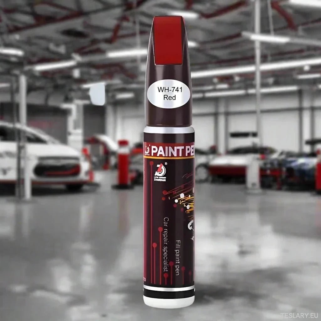 Car Touch Up Paint Pen with Brush - TESLARY Tesla Shop Accessories Europe Nederlands Ireland Deutschland Espana Alicante France Italia