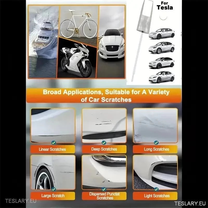 Paint Touch Up Pens in Tesla Colours 12ml