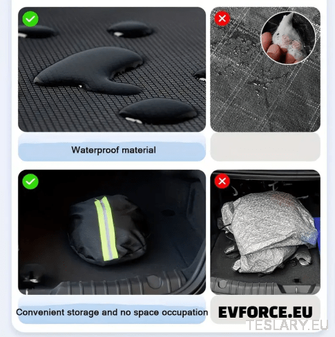 Snow & Frost Windshield Cover Tesla , BYD , MG , KIA & OTHER EVs - TESLARY Tesla Shop Accessories Europe Nederlands Ireland Deutschland Espana Alicante France Italia