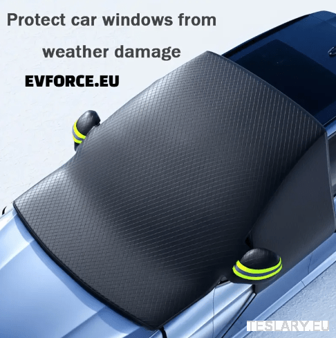 Snow & Frost Windshield Cover Tesla , BYD , MG , KIA & OTHER EVs - TESLARY Tesla Shop Accessories Europe Nederlands Ireland Deutschland Espana Alicante France Italia