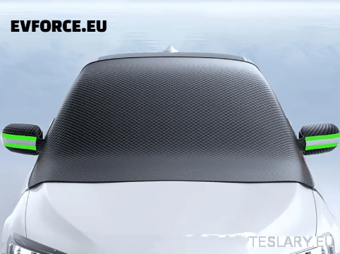 Snow & Frost Windshield Cover Tesla , BYD , MG , KIA & OTHER EVs - TESLARY Tesla Shop Accessories Europe Nederlands Ireland Deutschland Espana Alicante France Italia