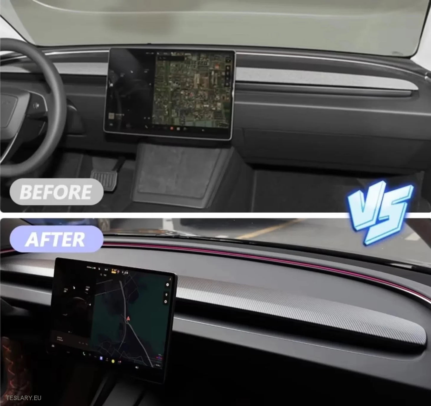 Tesla Model 3 Highland / Model Y Juniper Dashboard Cover Trim