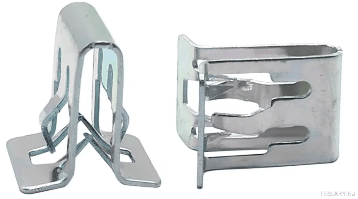 Tesla Model 3 / Y Centre Console & Dash Metal Trim Clips ( 15 Pieces ) - TESLARY Tesla Shop Accessories Europe Nederlands Ireland Deutschland Espana Alicante France Italia