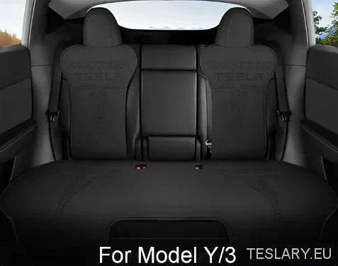 Tesla Model 3 / Y Nappa PU Leather Fitted Seat Protective Covers - TESLARY Tesla Shop Accessories Europe Nederlands Ireland Deutschland Espana Alicante France Italia