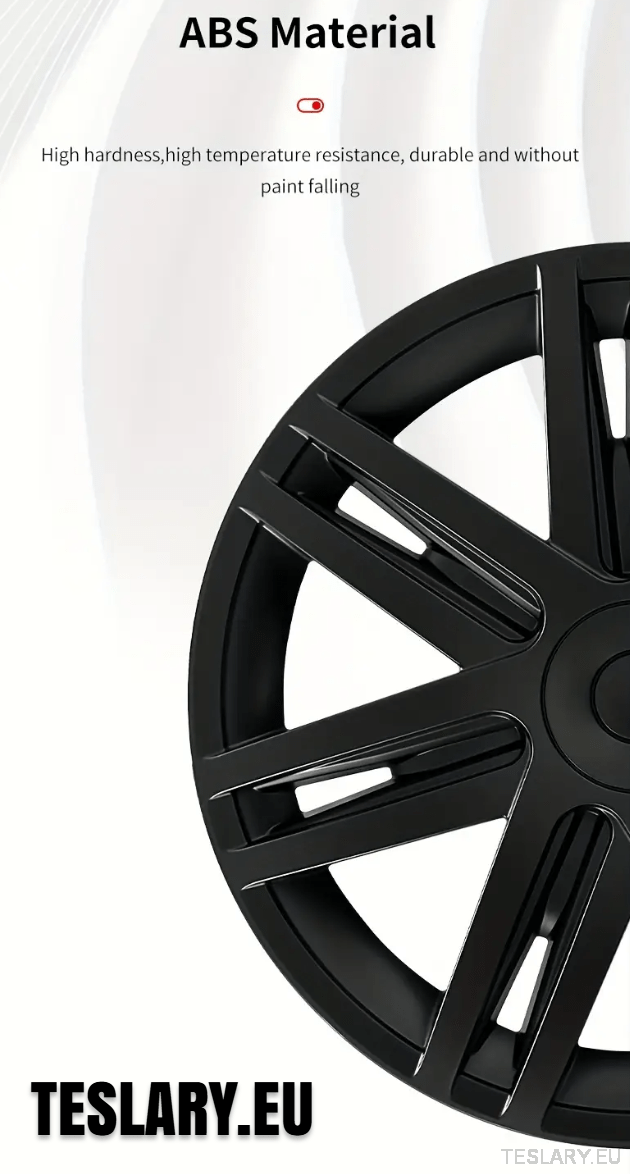 TESLA MODEL Y 19" UNIQUE S3 FULL COVER WHEEL HUBS STAR STYLE - TESLARY Tesla Shop Accessories Europe Nederlands Ireland Deutschland Espana Alicante France Italia