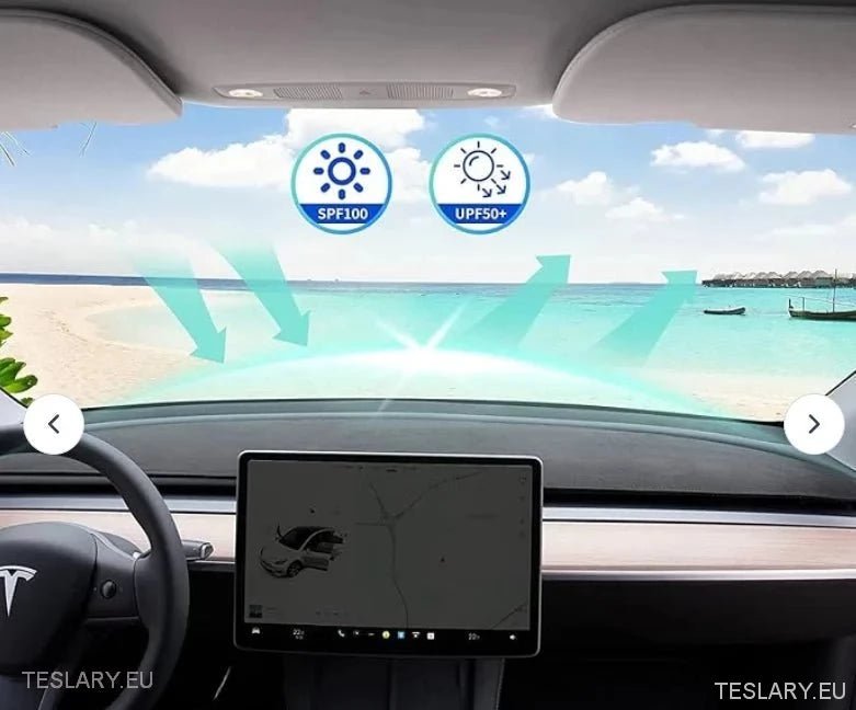 Tesla Y Dashboard Interior Protector ( MODEL Y LOGO ) - Tesla Shop Europe - TESLARY.IE Ireland - France boutique- Deutschland Geschäft- España comercio - Nederland winkel- TESLARY.IE