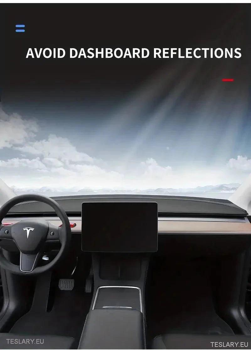 Tesla Y Dashboard Interior Protector ( MODEL Y LOGO ) - Tesla Shop Europe - TESLARY.IE Ireland - France boutique- Deutschland Geschäft- España comercio - Nederland winkel- TESLARY.IE