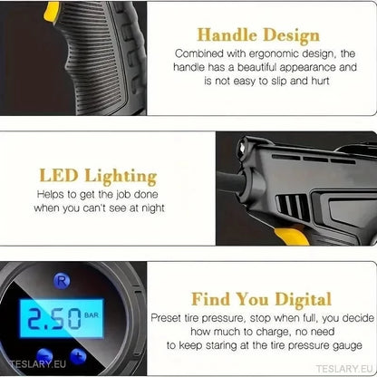 12 Volt Tyre Inflation Compressor Gun