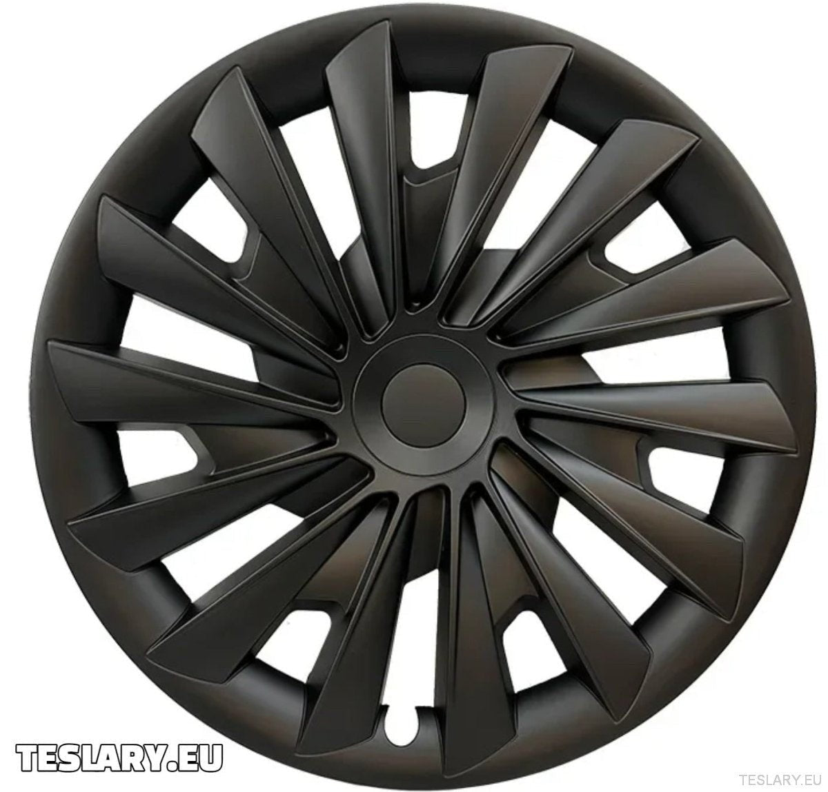 18" Tesla Model 3+ Highland Performance Induction Style Wheel Covers - Matte Black