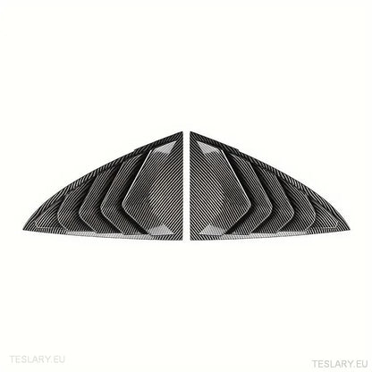 Tesla 3 Highland  Sports Style Rear Side Windows Splitter ( 2 Pieces )