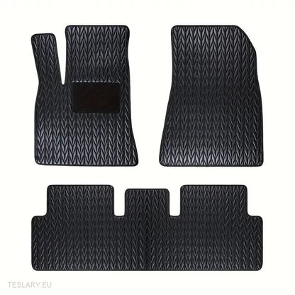 Tesla Model 3 Custom PU Leather Floor Mats ( LEFT HAND DRIVE )