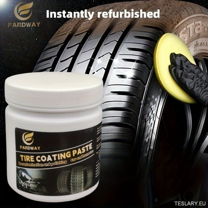 500ml Car Tyre Waxing and Glazing for your EV - TESLARY Tesla Shop Accessories Europe Nederlands Ireland Deutschland Espana Alicante France Italia
