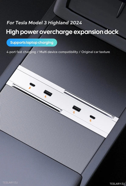 Tesla 3 Highland 4-1 USB Expansion Hub