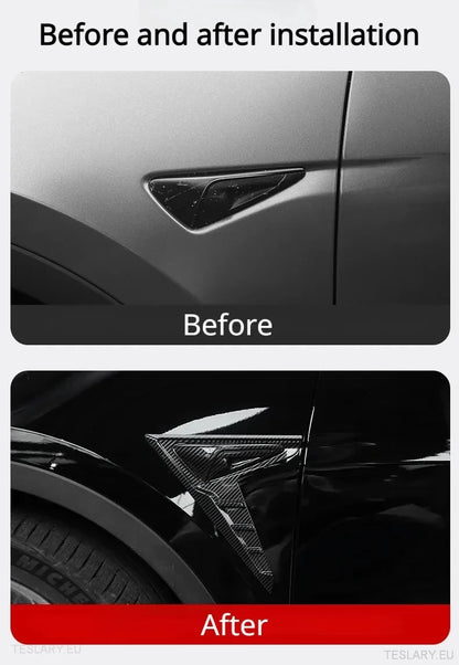 Tesla 3/Y Side Camera Thunder Wing Blade Design