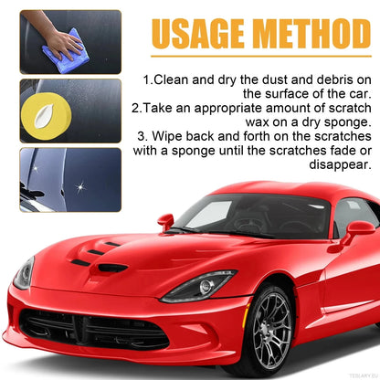 Nano Car Scratch Remover Paste: Deep Repair & Paint Restorer, Waterproof UV Shield, No Polishing Required, Safe for All Colors