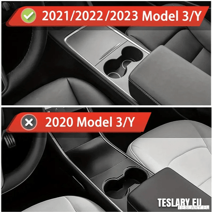 Tesla Model 3 / Y Accessories 3 Pack Front & Rear Trays & Hidden Storage
