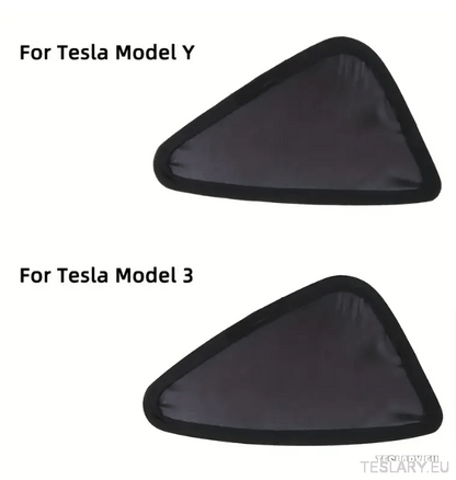 Triangular Rear Windows Shade For Enhanced Privacy Tesla Model 3 / Y