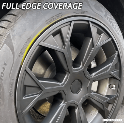 TESLA MODEL Y 19" UNIQUE S4 FULL COVER WHEEL HUBS
