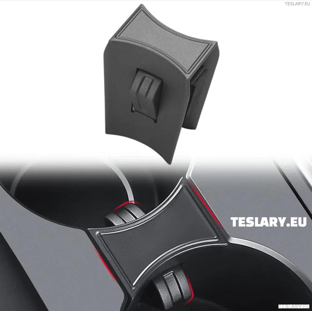 Tesla Model 3 / Y Centre Console Cup Holder Limiter to Stop Spills