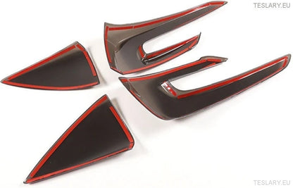 Tesla Model 3 / Y & 3+ Highland Tail Light Smoked Plastic Protective Covers