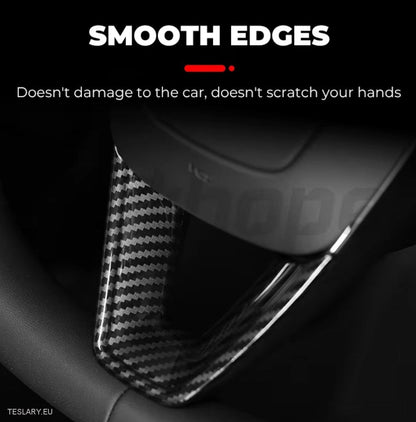 Tesla Model 3 Highland / Model Y Juniper Steering Wheel Decorative Trim