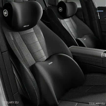 Memory Foam Neck Pillow & Back Support Cushion for All Tesla Models