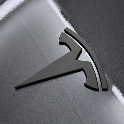 Tesla Model 3 / Y Front Logo Black , Carbon , Chrome , Red