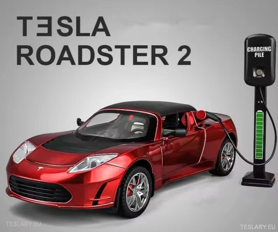 Original Tesla Roadster Model Car 2012  1:24 Unofficial Version
