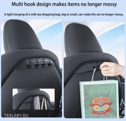 Tesla Model 3 / Y & Highland Hidden Hook for Back of Passenger or Driver Seats