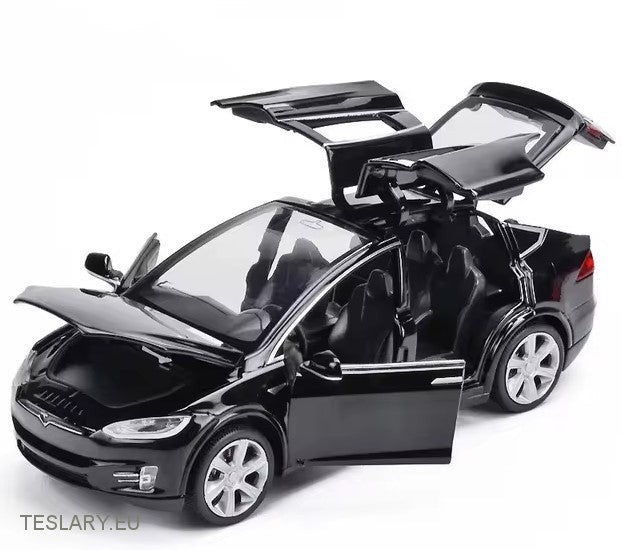 Tesla Model Model X  1:32 Unofficial Version Black , Red or White