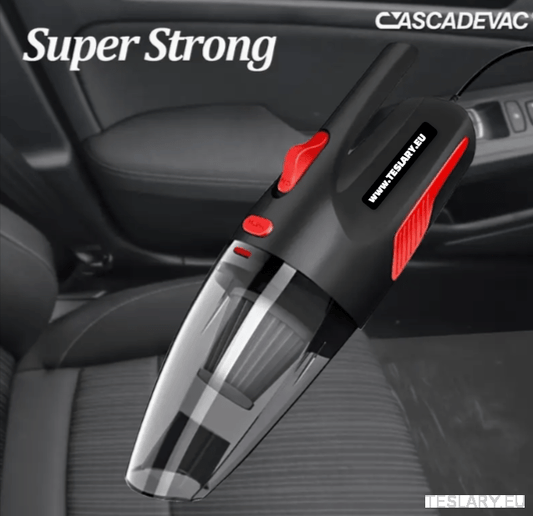 Vacuum Wired High Power Suction with Attachments Handheld Light Weight Black