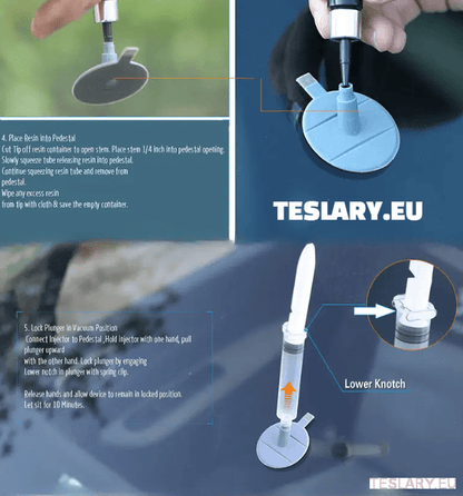 Windscreen Glass Crack Repair Kit