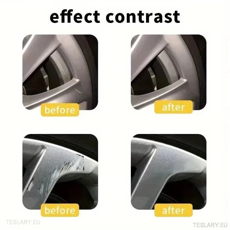 Alloy Wheel Repair Kit Silver - Universal - TESLARY Tesla Shop Accessories Europe Nederlands Ireland Deutschland Espana Alicante France Italia