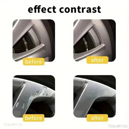 Alloy Wheel Repair Kit Silver - Universal - TESLARY Tesla Shop Accessories Europe Nederlands Ireland Deutschland Espana Alicante France Italia