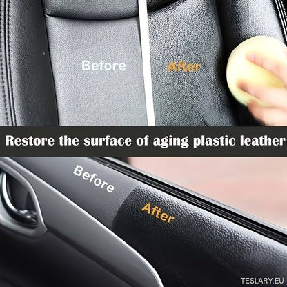 Car Interior Renewal Cream - Scratch Remover & Plastic Repair for Dashboards, Trim & Bumpers - TESLARY Tesla Shop Accessories Europe Nederlands Ireland Deutschland Espana Alicante France Italia