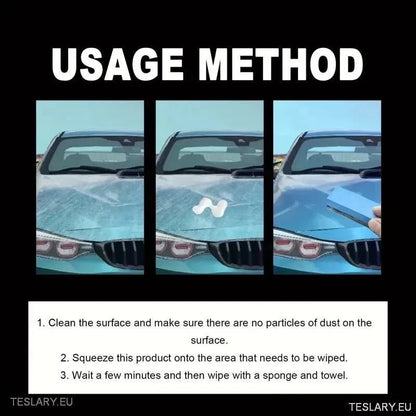 Car Scratch Repair Agent 120ml with UV Protection - TESLARY Tesla Shop Accessories Europe Nederlands Ireland Deutschland Espana Alicante France Italia