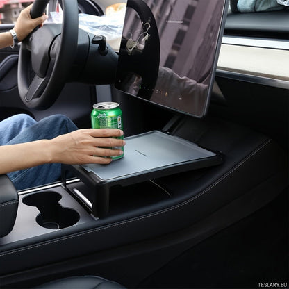 Center Console Tray for Tesla Model 3 / Y Black
