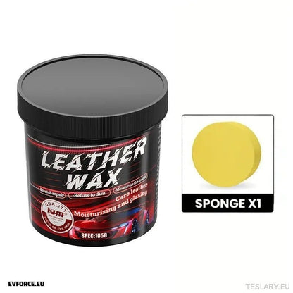 Leather Wax Protection Cream - TESLARY Tesla Shop Accessories Europe Nederlands Ireland Deutschland Espana Alicante France Italia