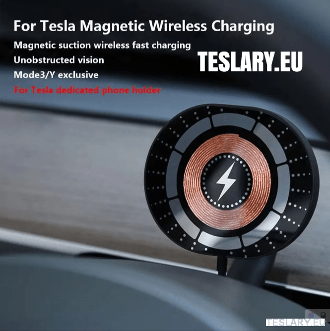 Magsafe Magnetic Dash Phone Mount for Tesla Model 3 & Model Y - TESLARY Tesla Shop Accessories Europe Nederlands Ireland Deutschland Espana Alicante France Italia