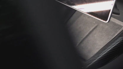 Tesla 3+ Highland Wireless Charger Carbon Fiber Trim