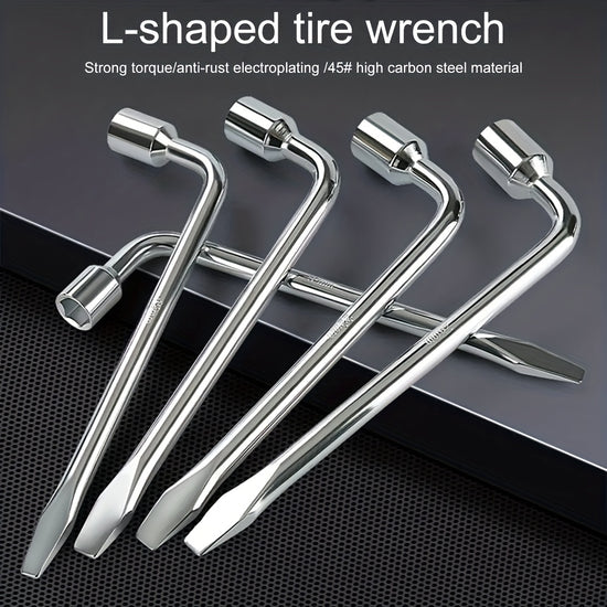 DualEnd LType Socket Wrench for Tire and Wheel Lug Nut Removal  Hex Key Tool 21mm Ideal for Tesla Model 3  Y