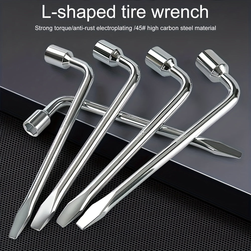 DualEnd LType Socket Wrench for Tire and Wheel Lug Nut Removal  Hex Key Tool 21mm Ideal for Tesla Model 3  Y