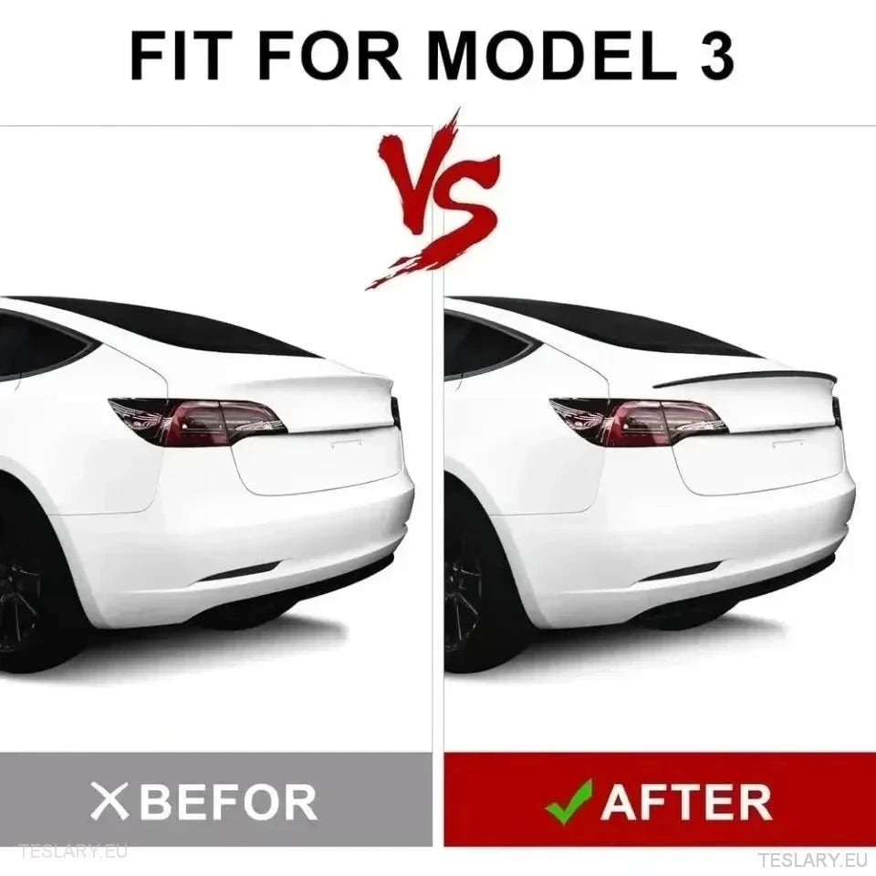 Rear Trunk Spoiler for Tesla Model 3 2019 - 2023