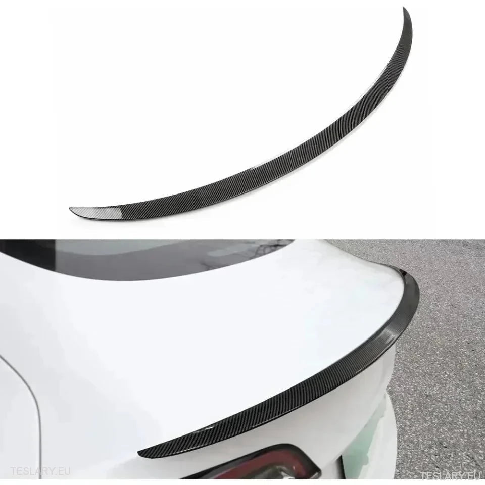 Rear Trunk Spoiler for Tesla Model 3 2019 - 2023 - TESLARY Tesla Shop Accessories Europe Nederlands Ireland Deutschland Espana Alicante France Italia