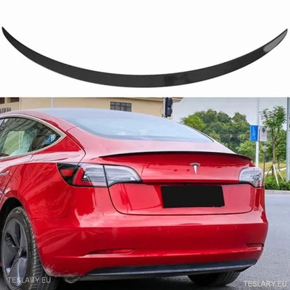 Rear Trunk Spoiler for Tesla Model 3 2019 - 2023 - TESLARY Tesla Shop Accessories Europe Nederlands Ireland Deutschland Espana Alicante France Italia