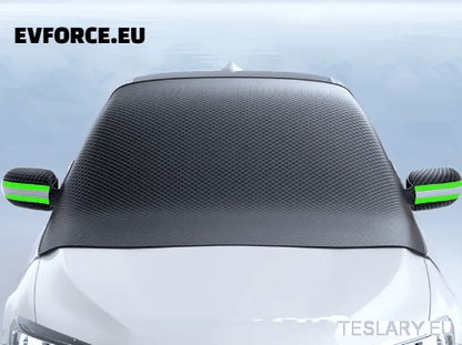 Snow & Frost Windshield Cover Tesla , BYD , MG , KIA & OTHER EVs - TESLARY Tesla Shop Accessories Europe Nederlands Ireland Deutschland Espana Alicante France Italia