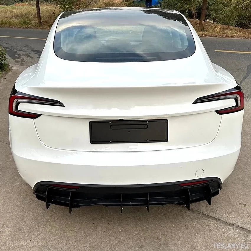 Tesla 3 Highland Rear Bumper Diffuser Body Kit